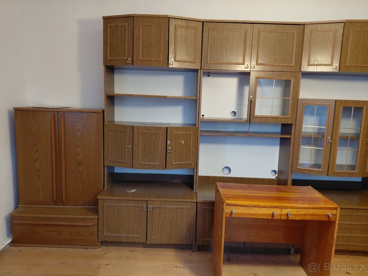 Obývací stěny a kuchyň linku retro - 2