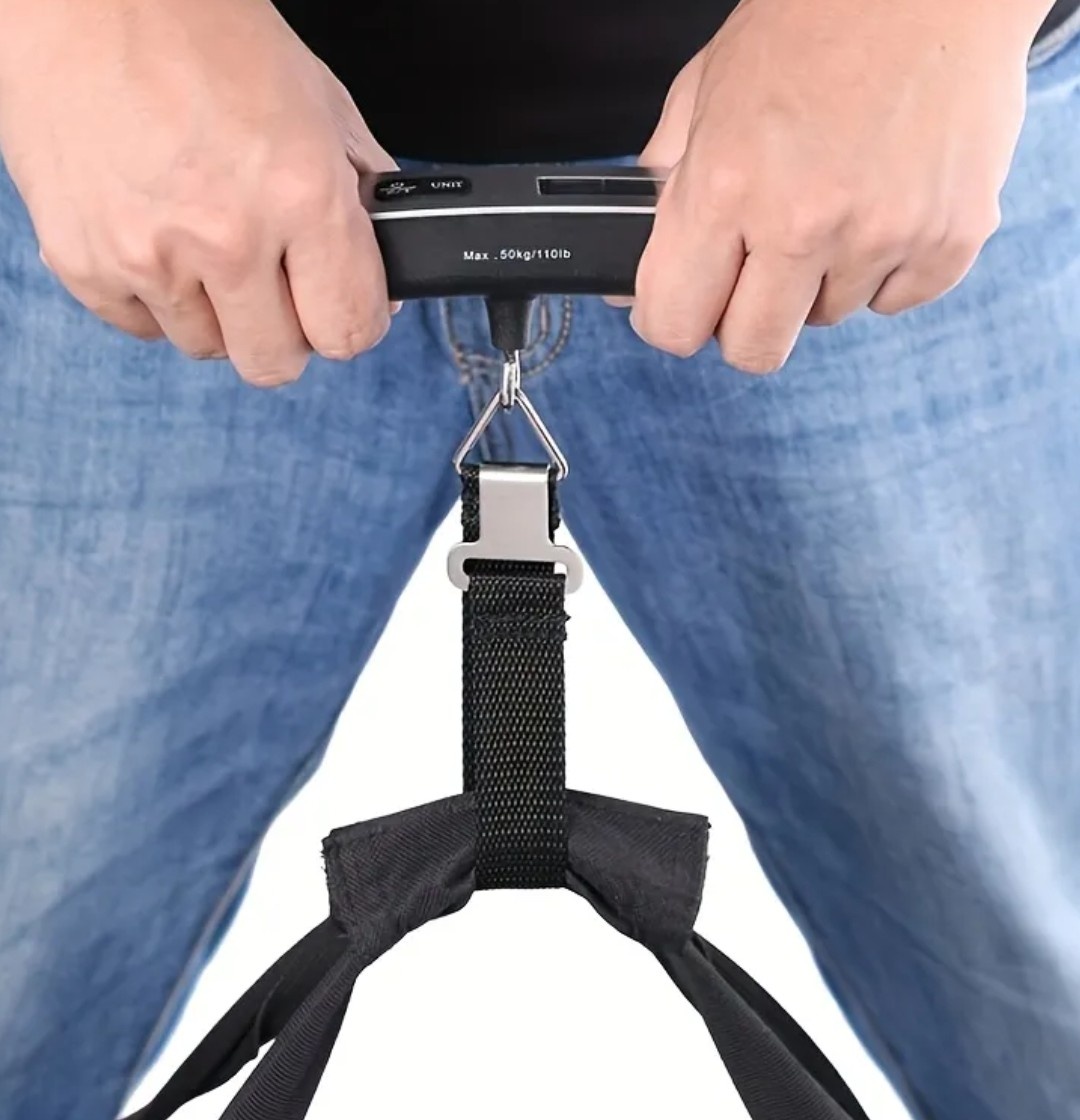 nová digitální ruční závěsná váha na 50kg. - 2