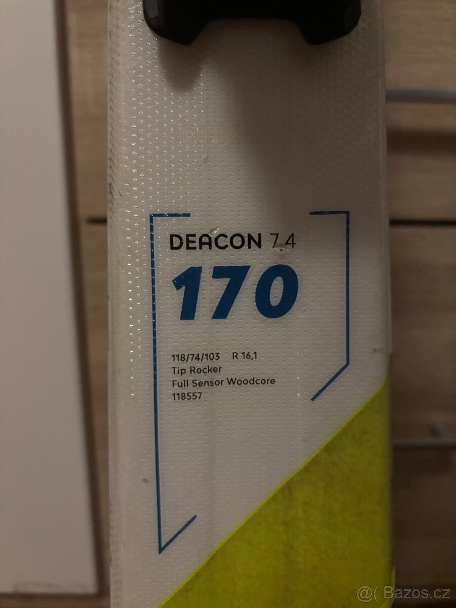 Sjezdové lyže Völki 170cm + hůlky 135cm - 2