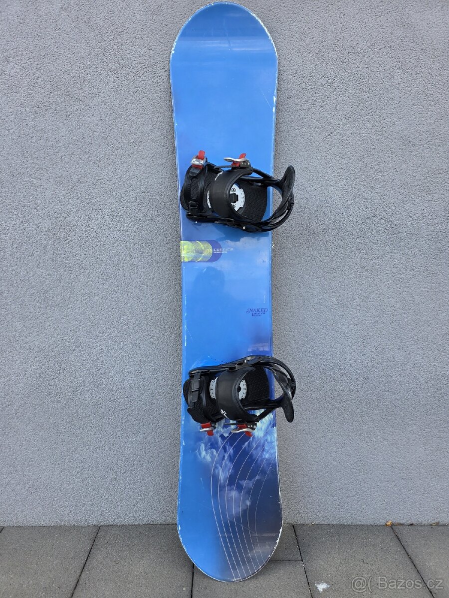 Snowboard NAKED, 150 cm + boty - 2