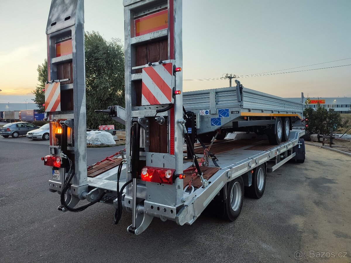 SLEVA přepravník strojů podvalník vlek točnicový - 2