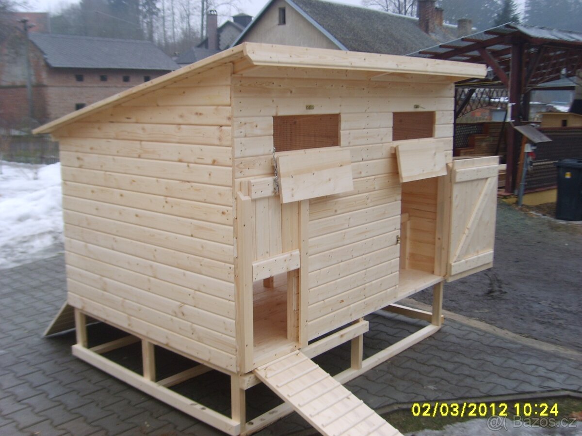 kurník pro 30 slepic - 2