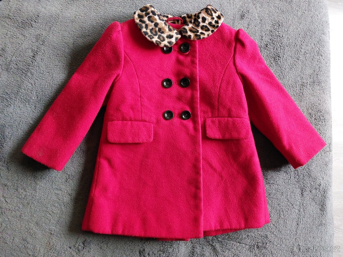 Dívčí kabátek 92 na jaro/podzim - 2