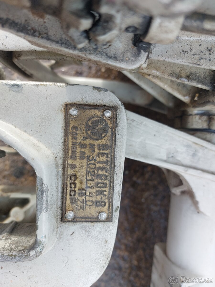 Vetěrok - lodní motor na dily - 2