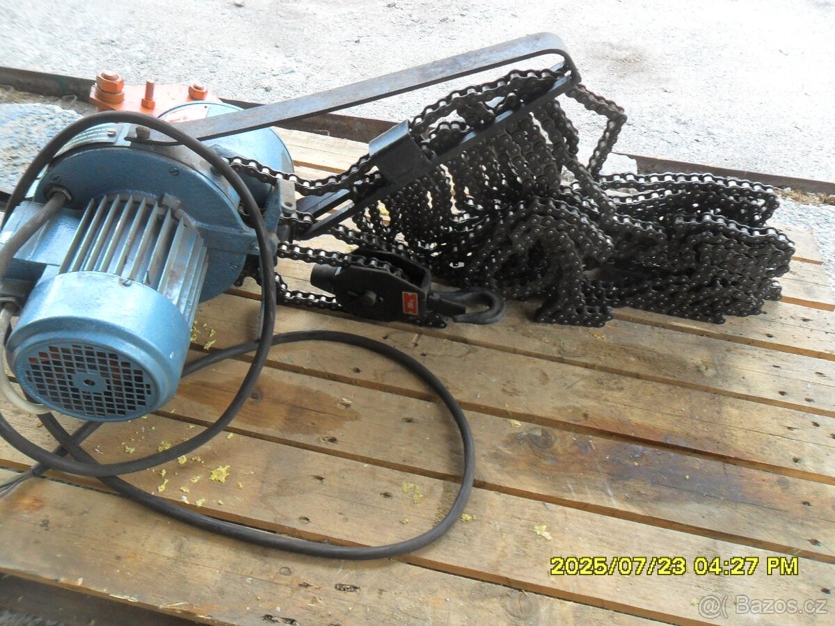 Eletridký kladkostroj - 2