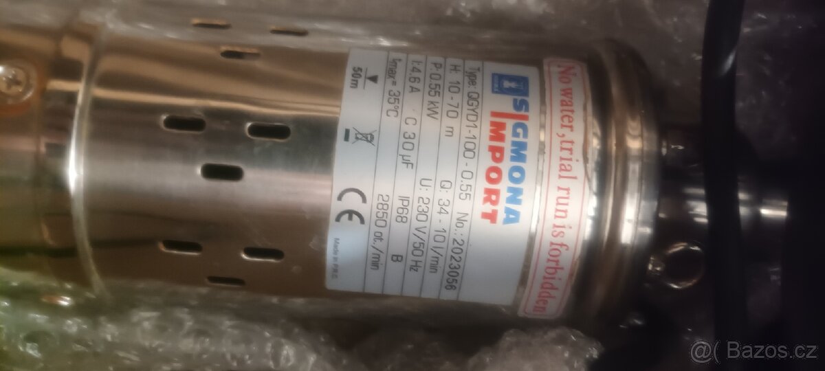 Hlubinné čerpadlo SIGMA - 2