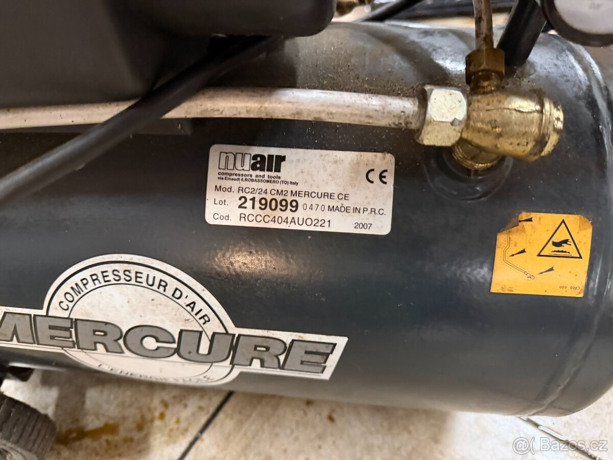 Kompresor Nuair RC2/24L CM2 na díly / opravu - 2