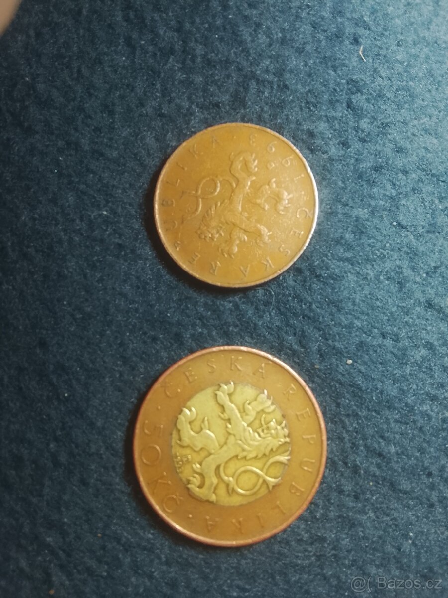 České mince - 2