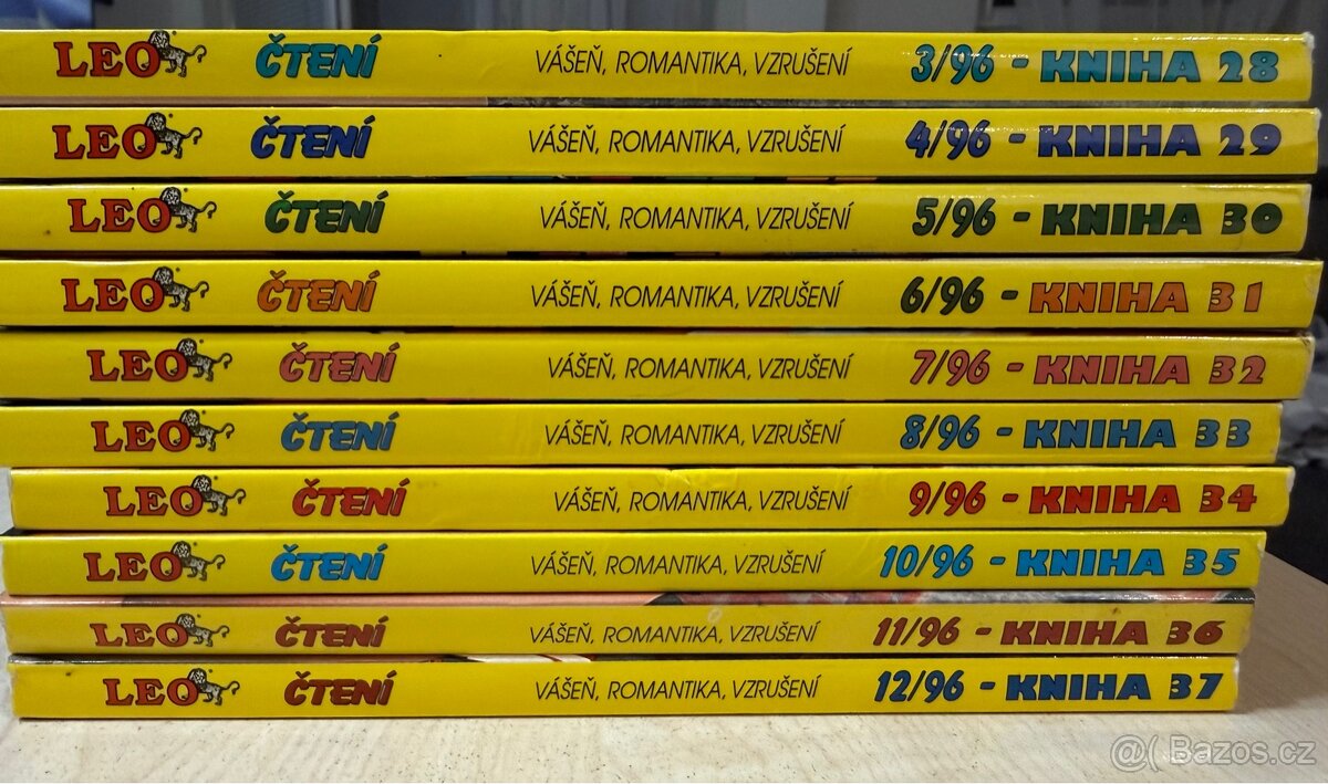 LEO ČTENÍ 10x rok 1996 - 2