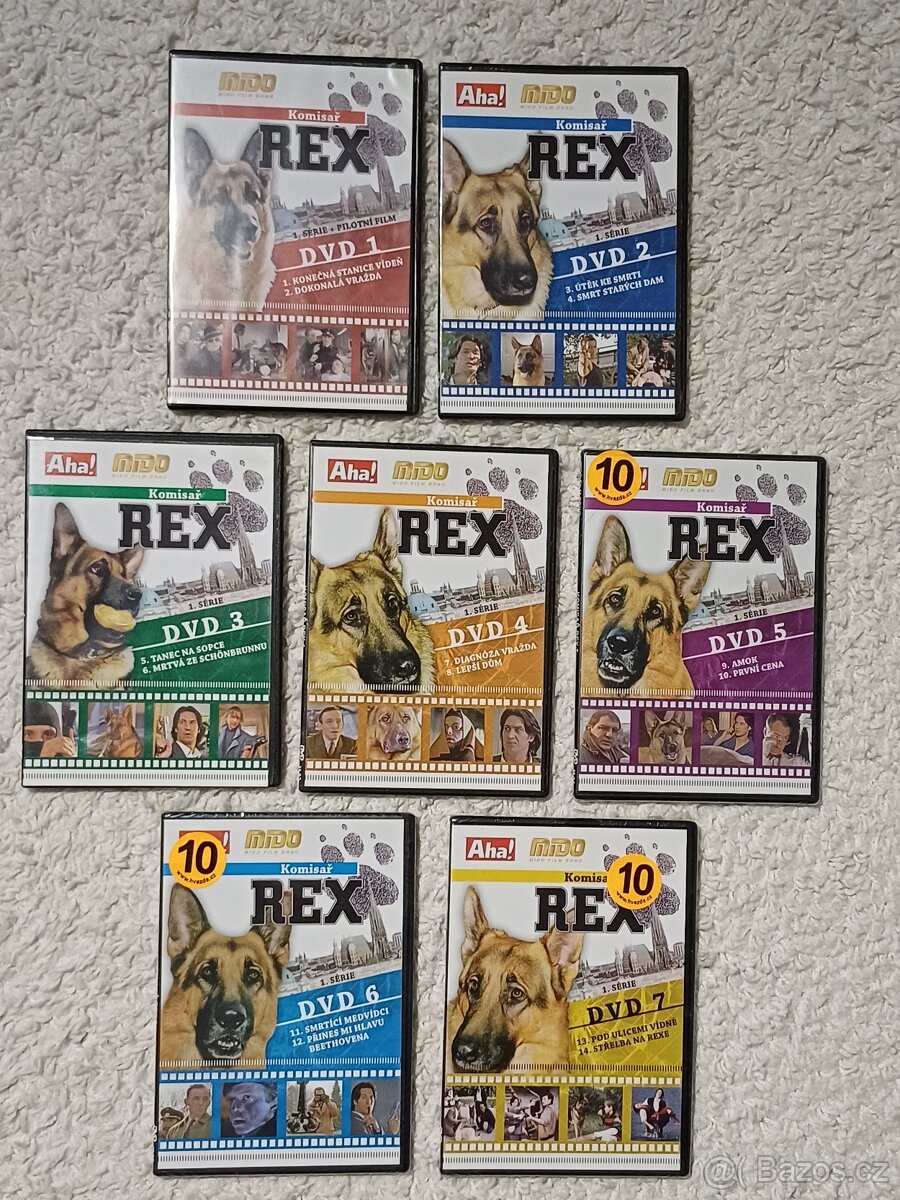 DVD filmy série. - 2