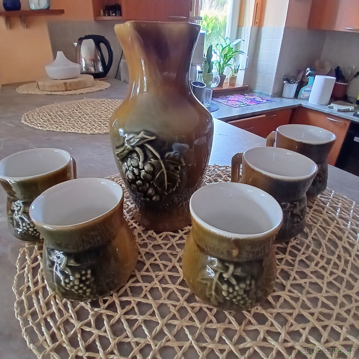 Set keramiky na víno - 2