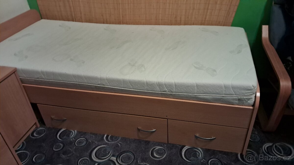 Postel 90x200 cm - 2