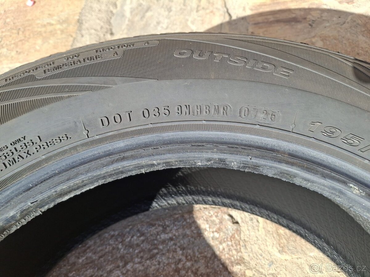 4x Letní pneu Nexen 195/65 R15 - 2