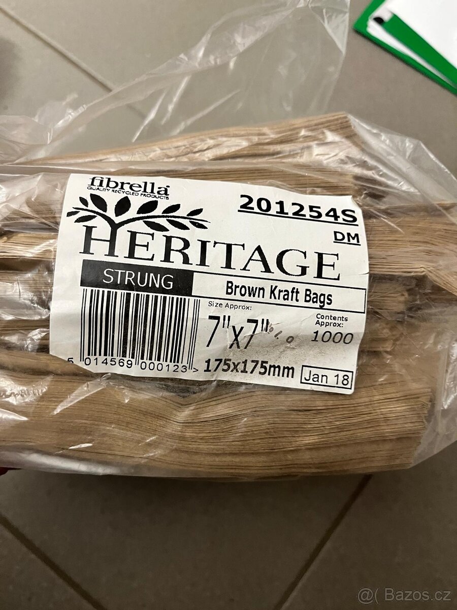 Bio kraft sáček - 2