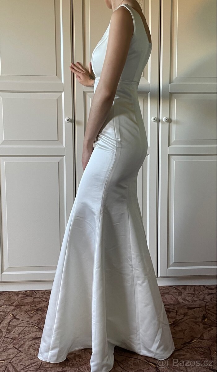 Svatební šaty - smetanové - 2