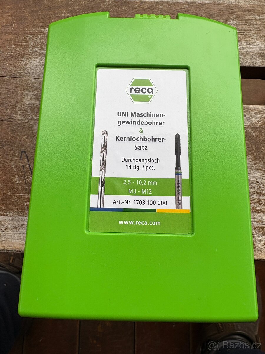 Sada strojních závitníků HSS-Co Reca - 2