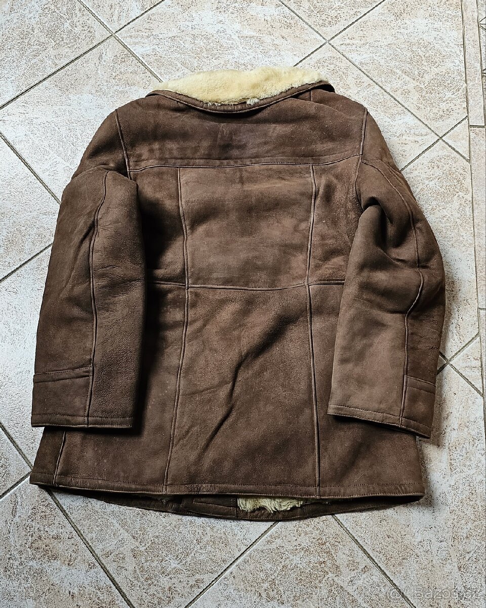 Semišový pánský kožich - 2