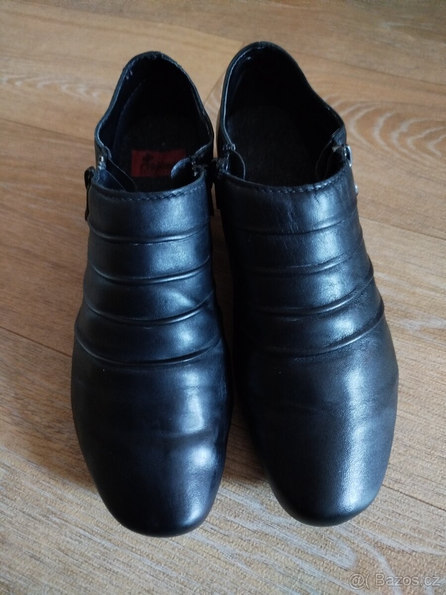 Černé boty Rieker, vel. 38 - 2