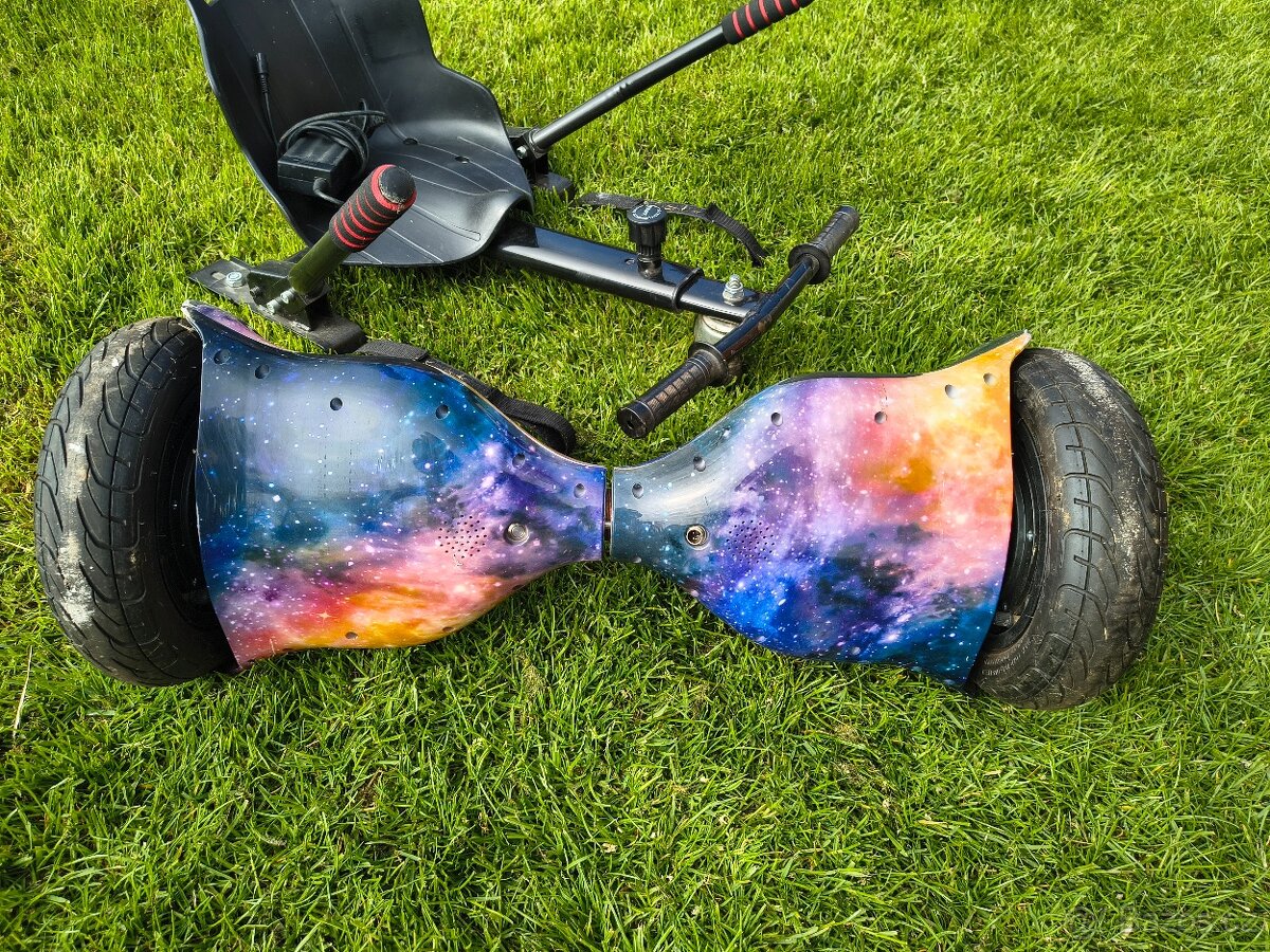 Hoverboard Magnetico N4 Galaxy 10" + hoverkart - 2
