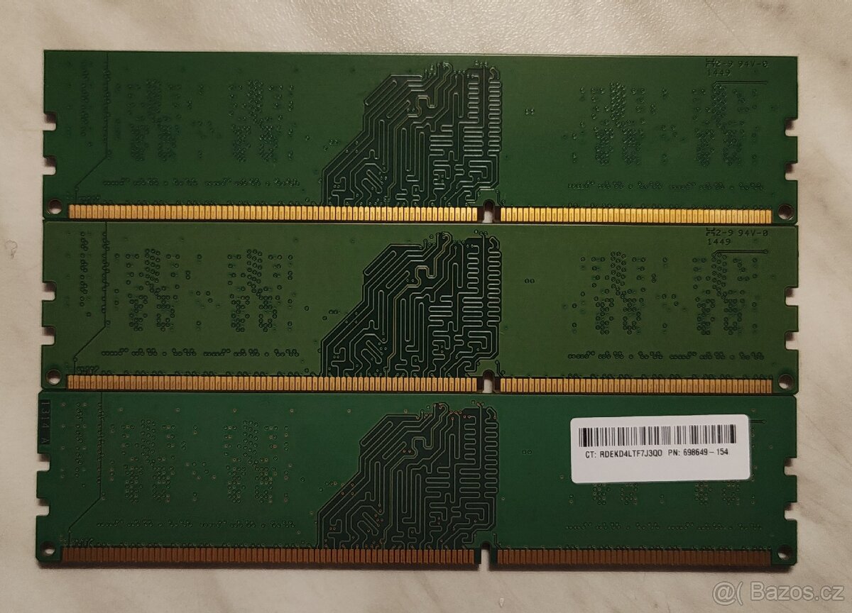 DDR3 DIMM RAM 3x2GB - 2