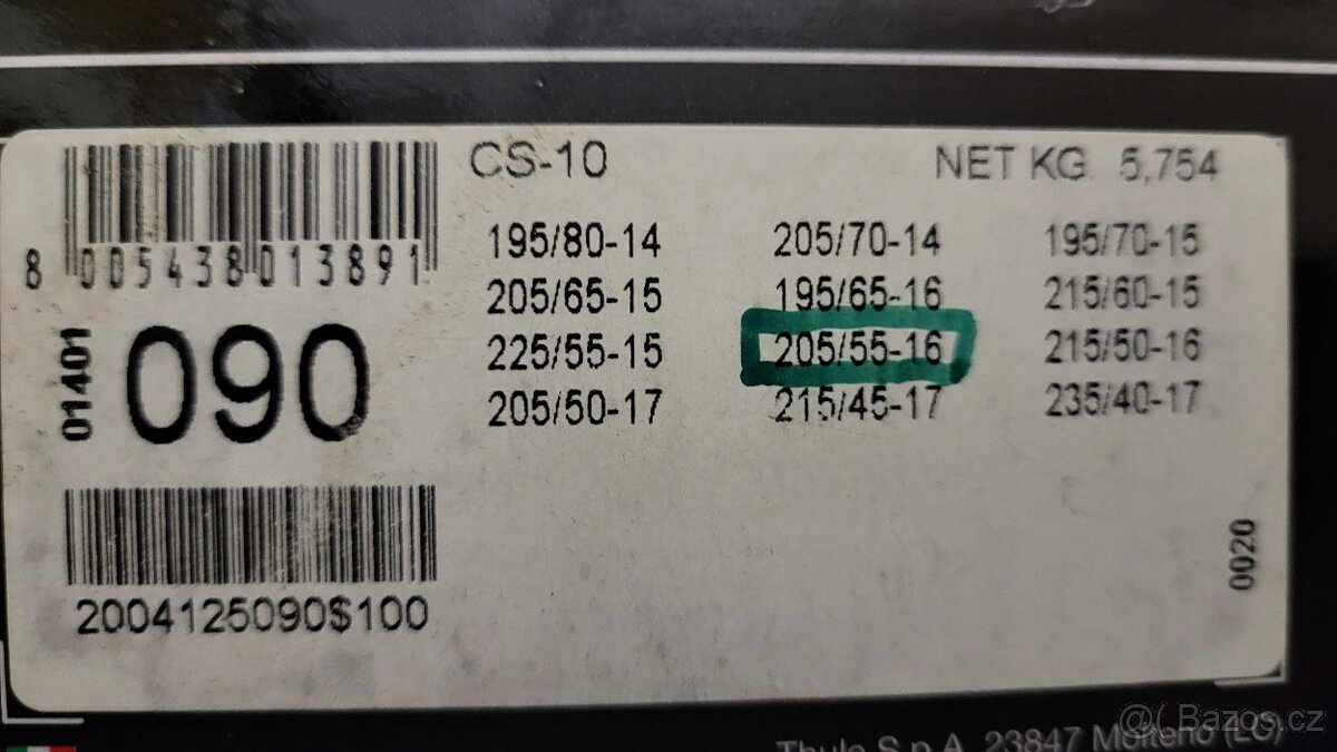 Sněhové řetězy THULE CS-10-090 - 2