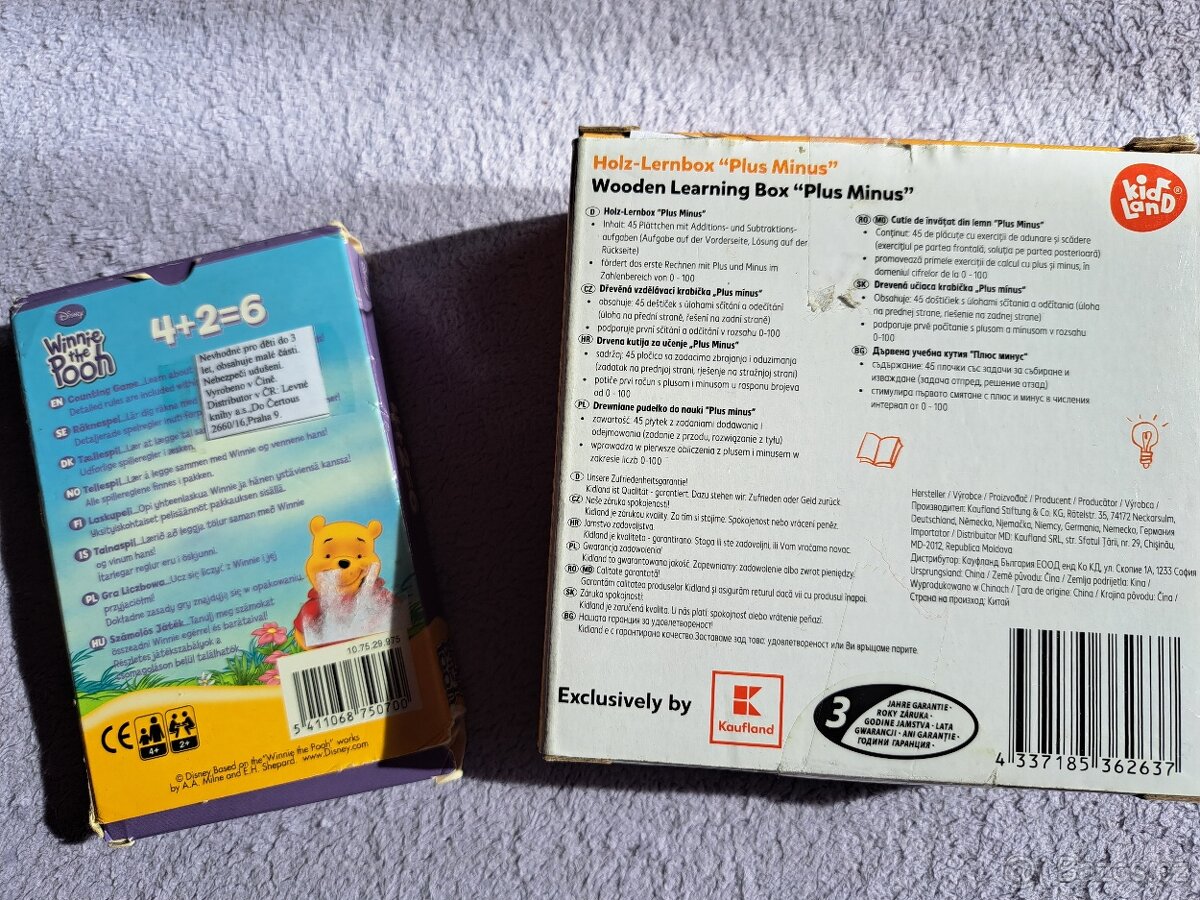 Hra i karty počítání, kasa, dřevěnne koleje - 2