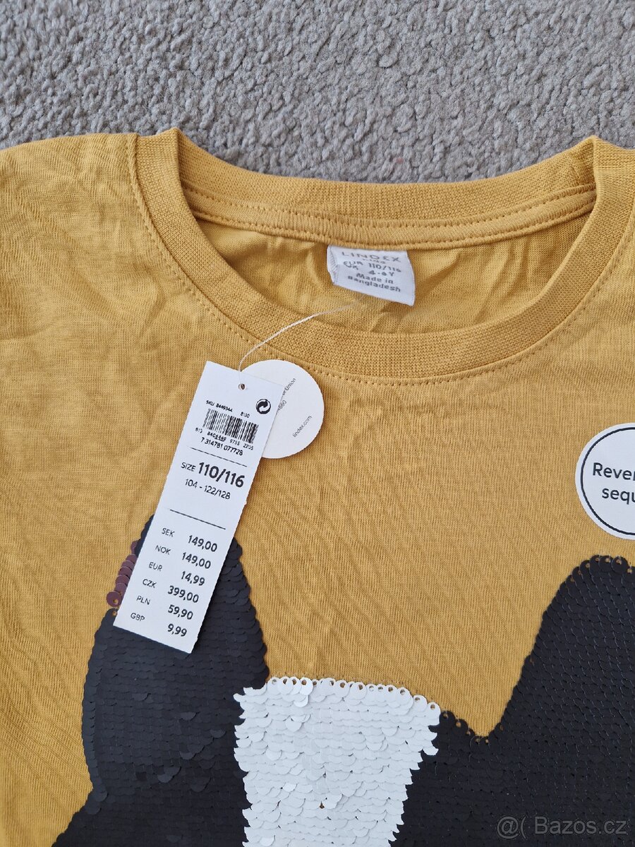 Krásný set letních triček Lindex vel 110/116 - 2