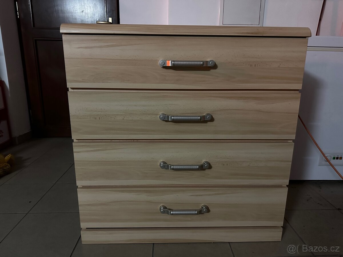 2× komoda lamino - 1000 Kč za obě - 2