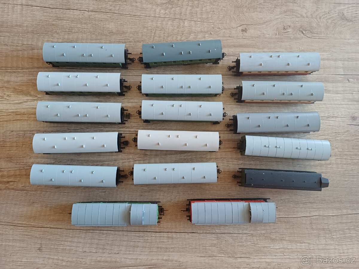Osobní a služební vagonky. TT - 2