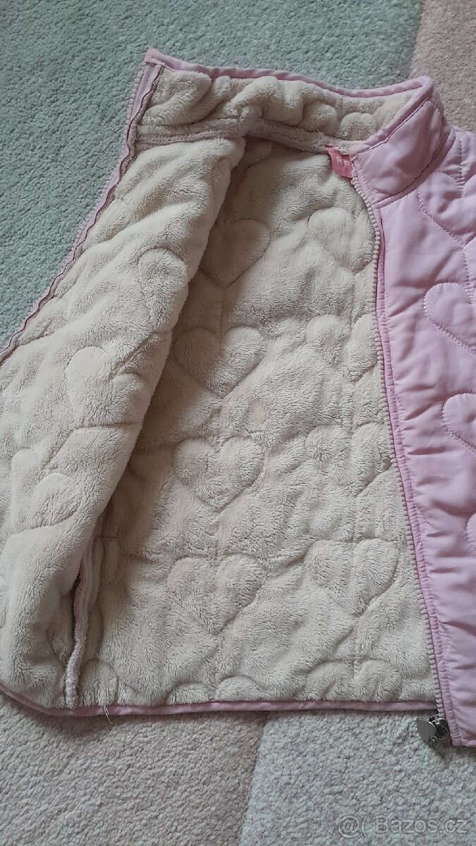 Dívčí vesta vel. 116/122 - 2