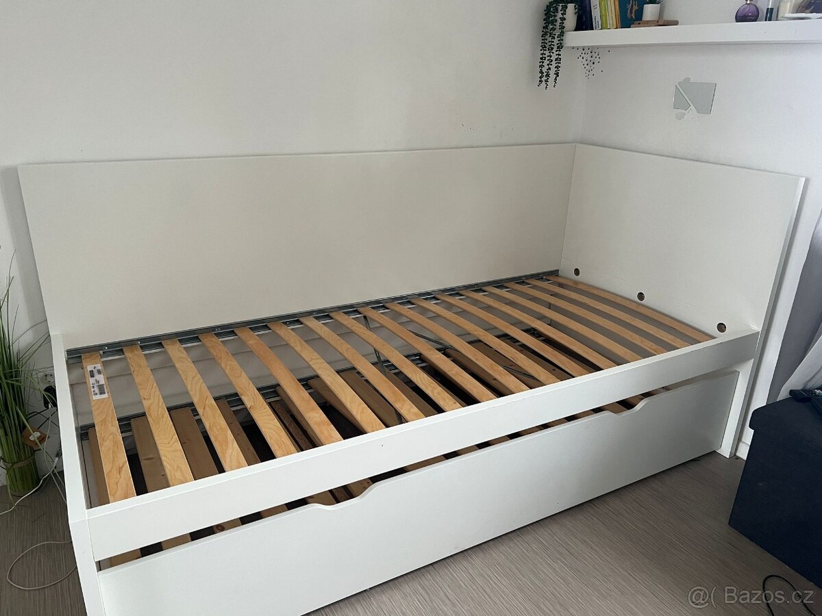 Rozkládací postel IKEA 90x200cm - 2