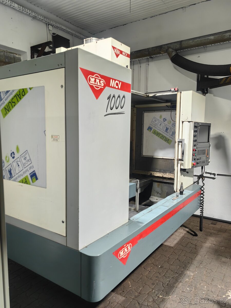 obráběcí Centrum MAS KOVOSVIT MCV1000 2002r - 2