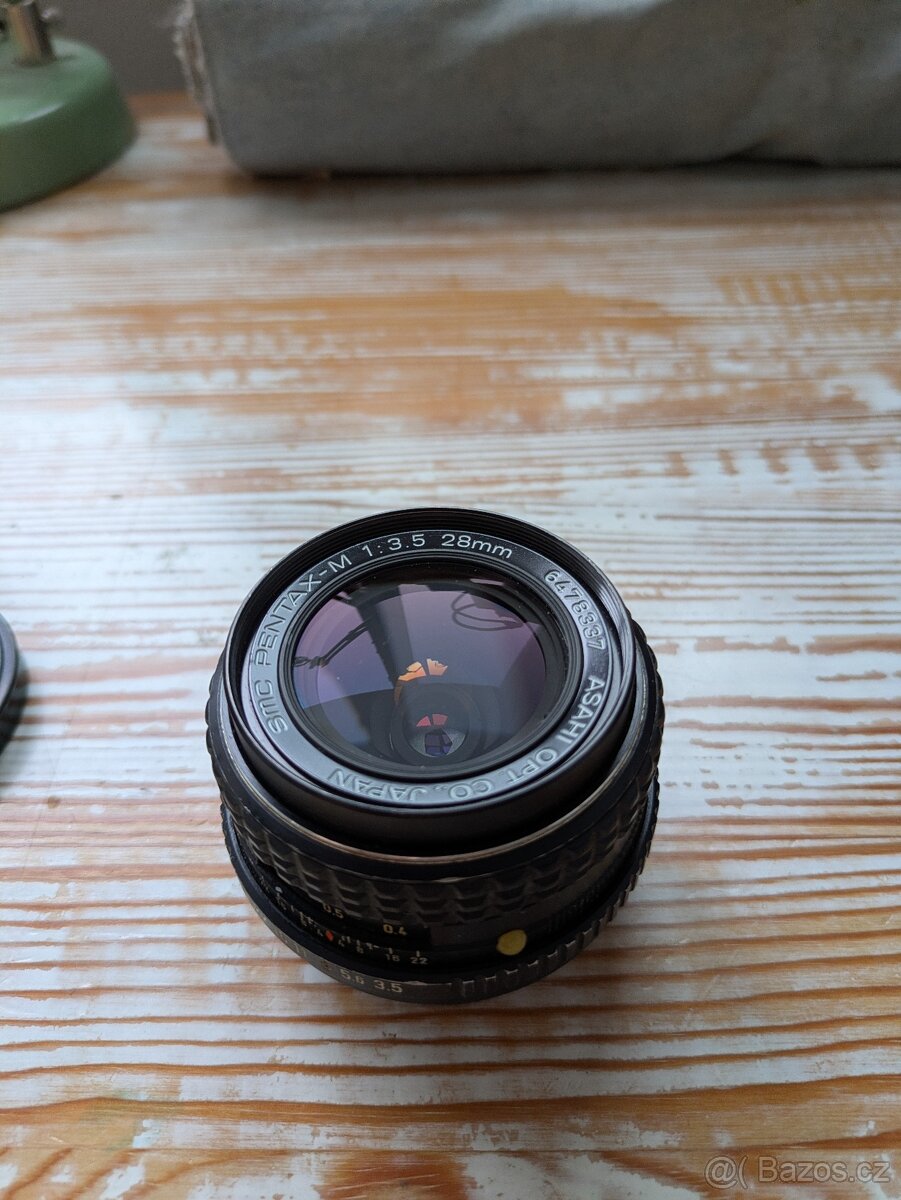 Pentax-M 1:3.5/28 s obalem - 2