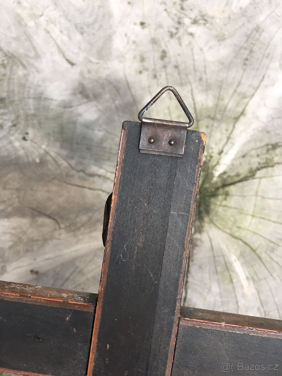 Kříž INRI starožitný - 2