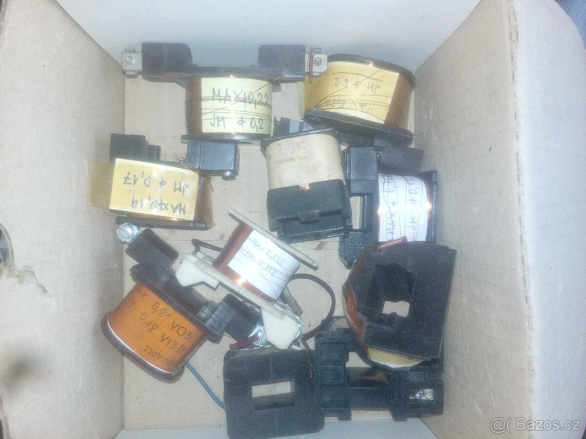 Staré elektrosoucastky - 2