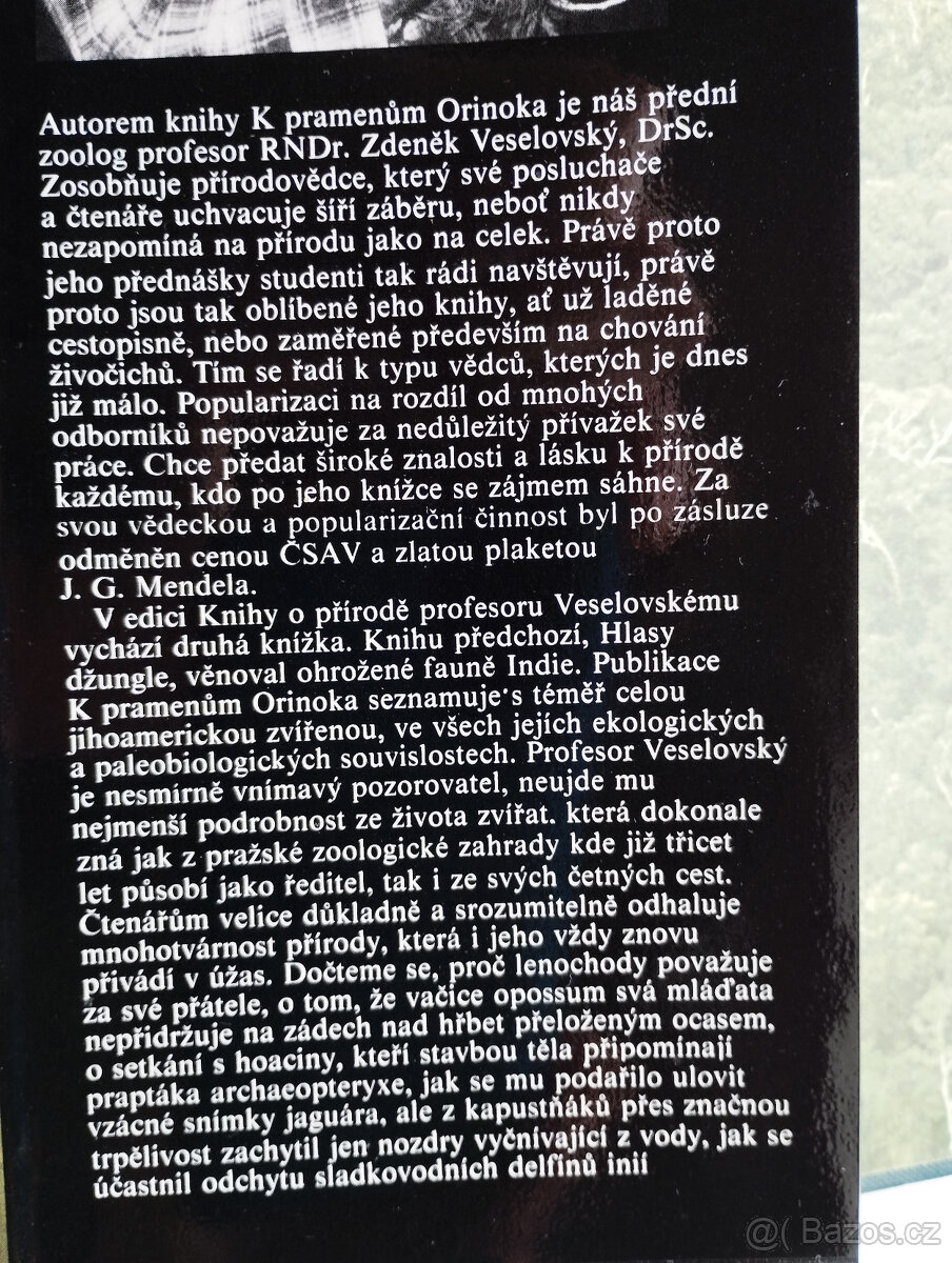 K pramenům Orinoka, Zdeněk Veselovský - 2