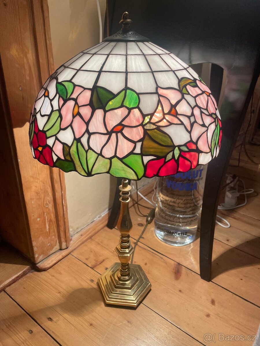 Vitrážová lampa - 2