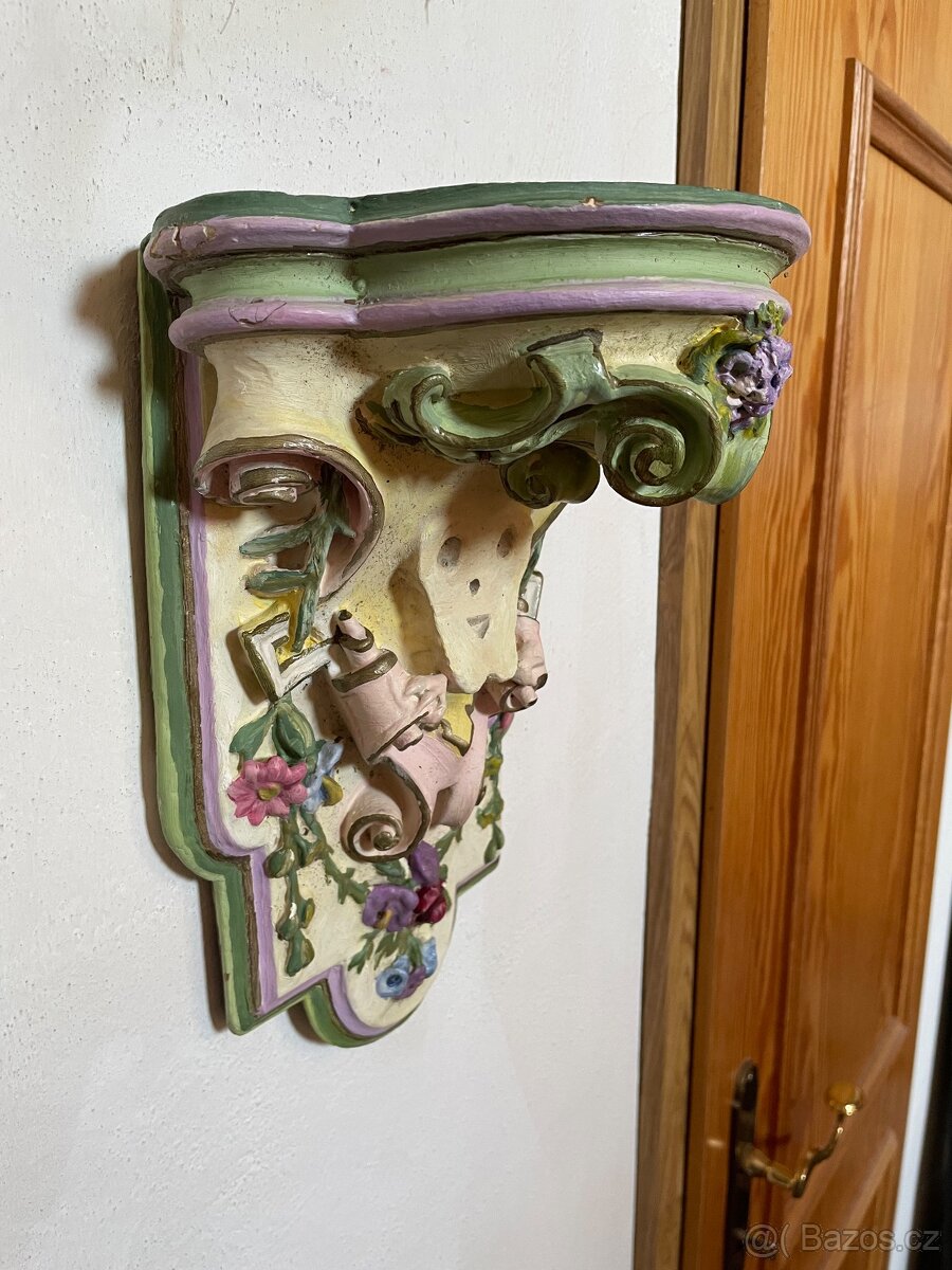 Sádrová polička - 2