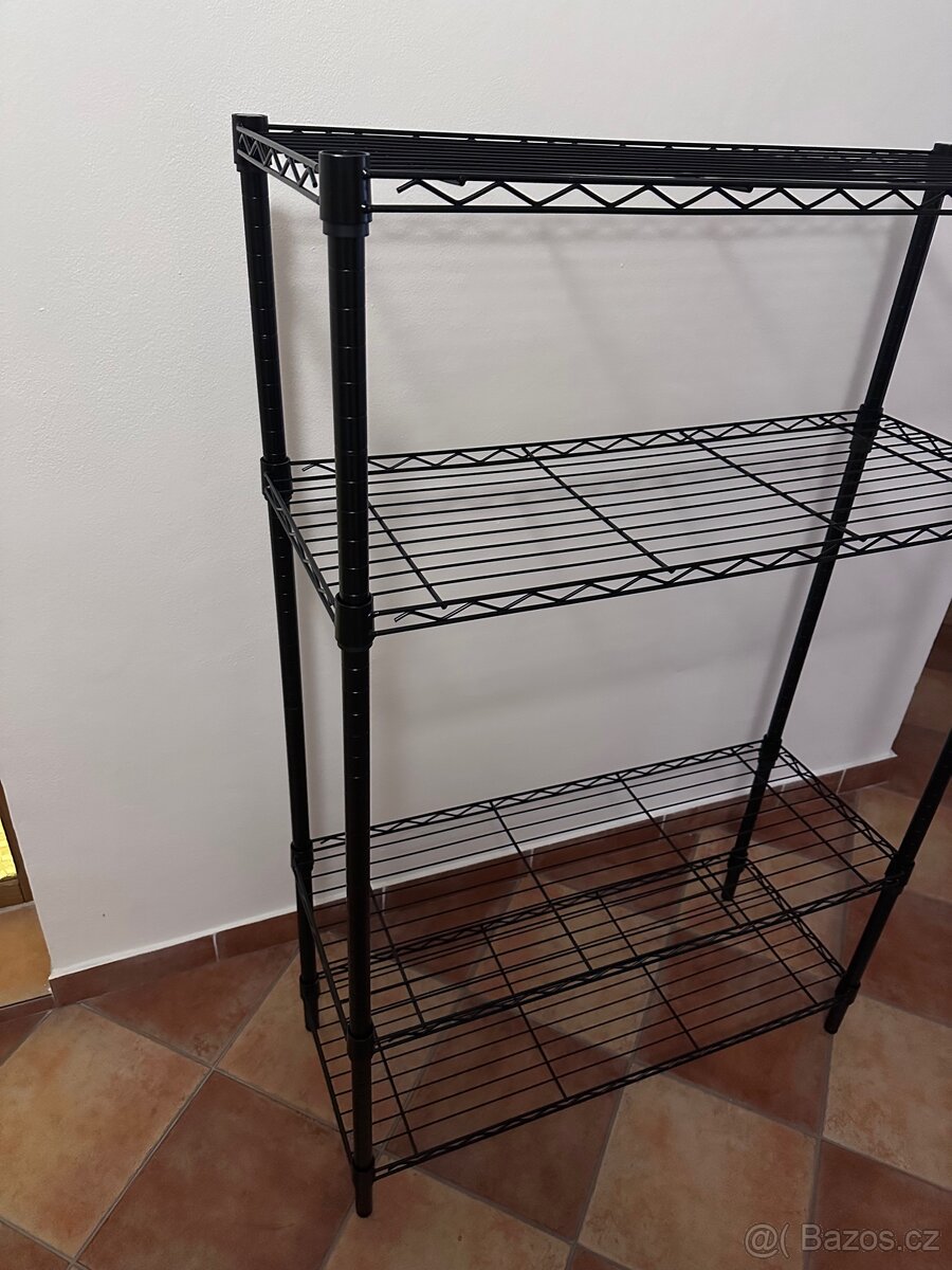 Kovový regál 91 x 35 x 137 cm - 2