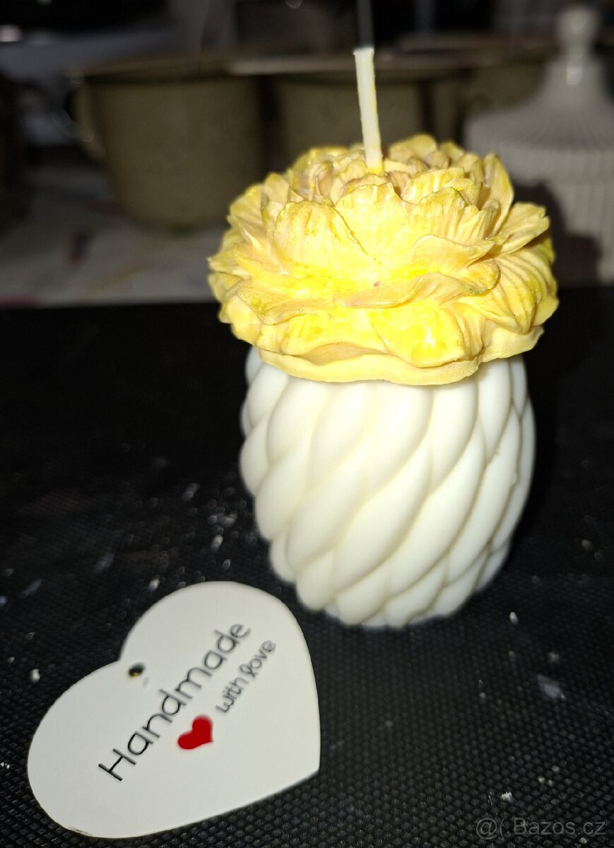 Svicka žlutá růže - 2