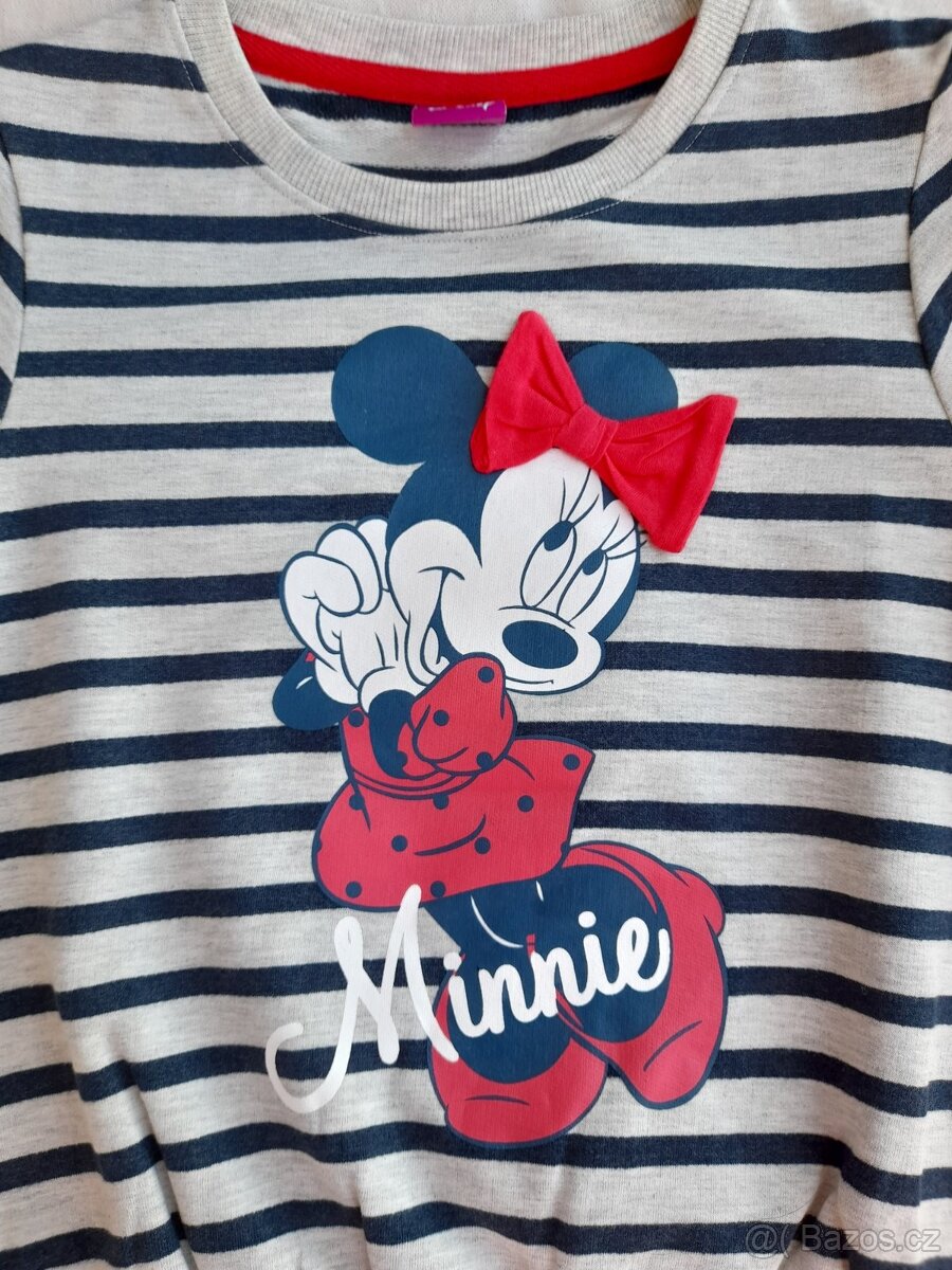 MIKINA S MINNIE - 8 let - 2