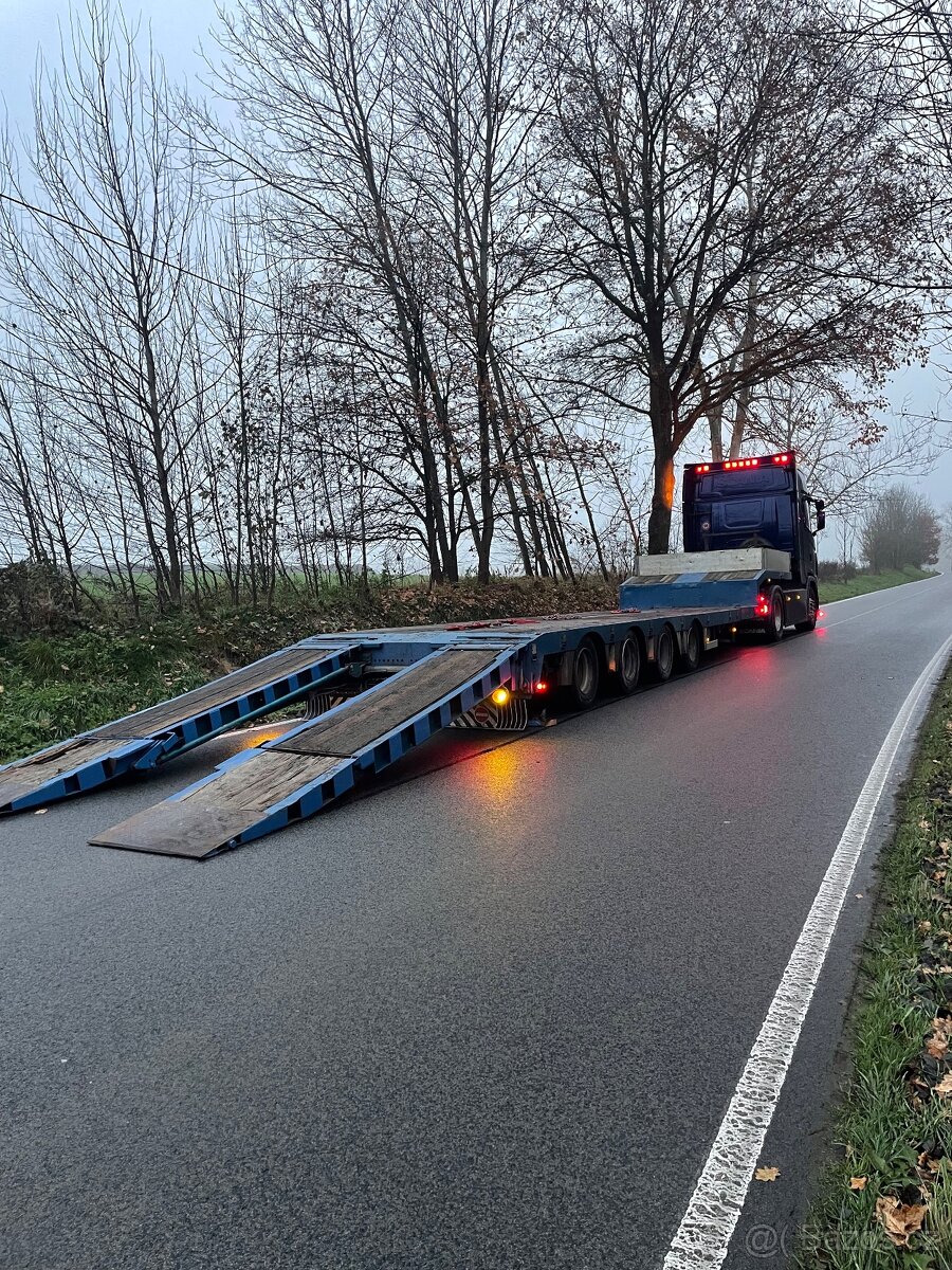 Přeprava strojů, techniky aut - 2