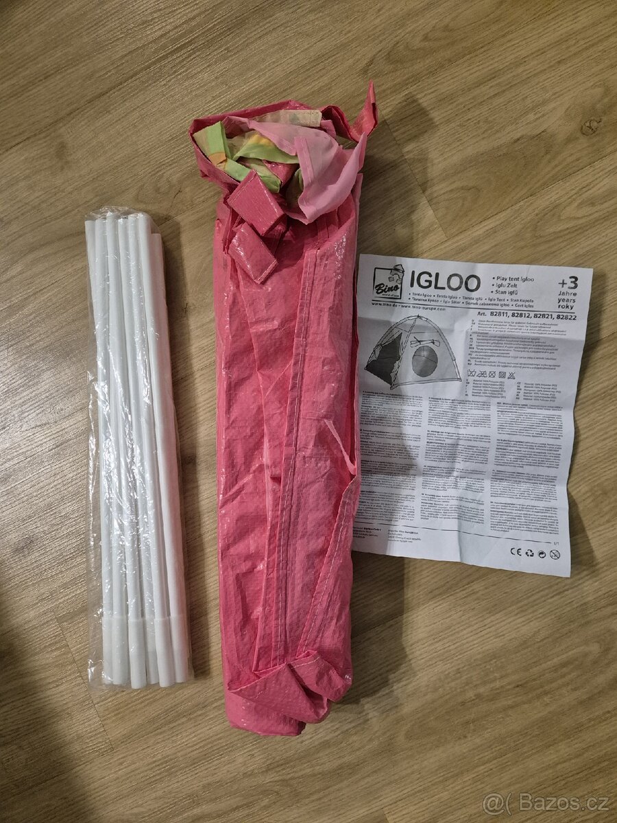 Dětský stan BINO víla - 2