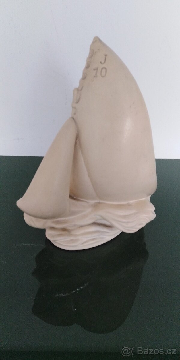 Starozitna keramicka plastika - Jachtar - 2