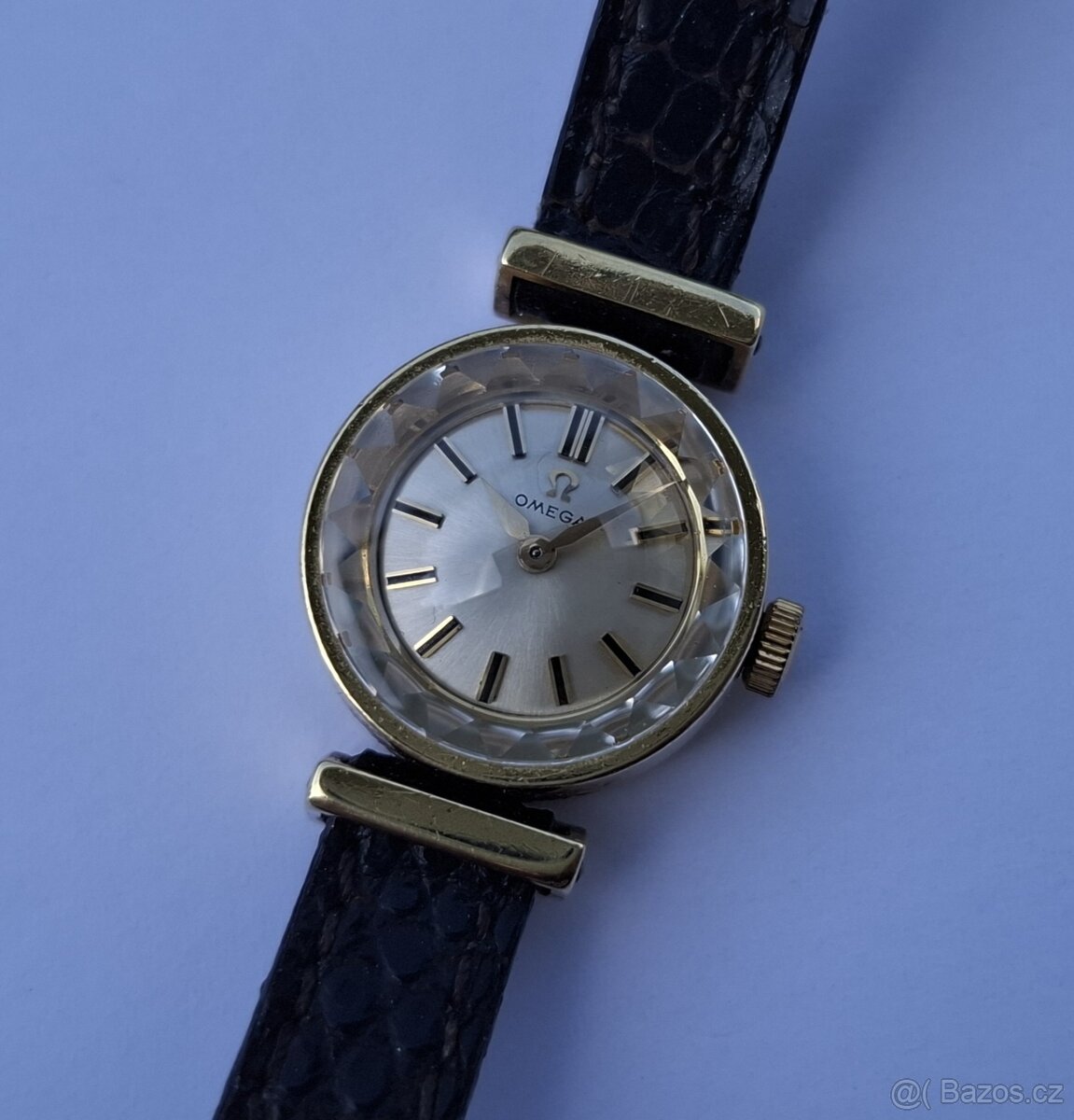 Dámské zlaté náramkové hodinky Omega 18K - 2