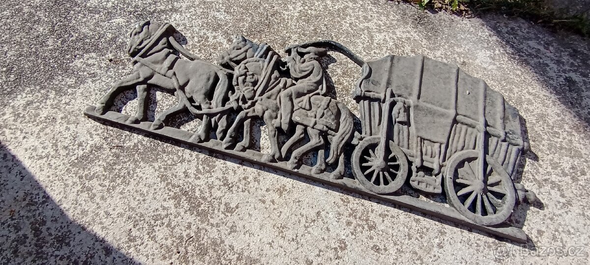 Kovová Plastika značená - 2