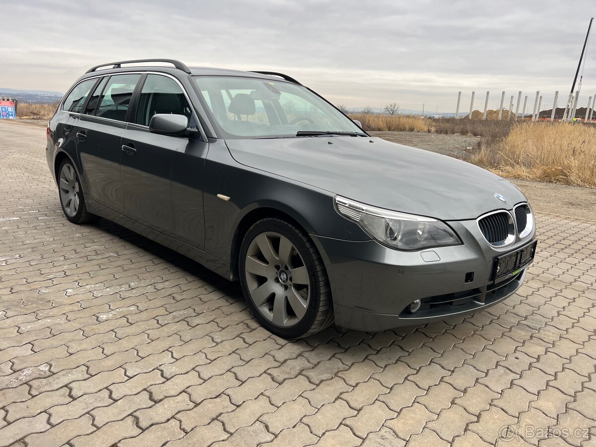 BMW 525Dtouring, 230000 km, automat, kůže, šíbr, idrive - 2
