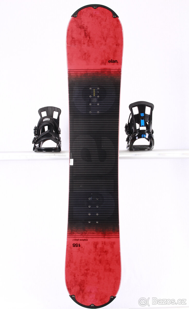 Použity snowboard ELAN EXPLORE PLUS R 2022 červený - 2