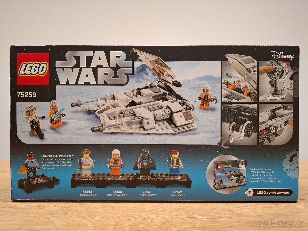 LEGO Star Wars 75259 Snowspeeder - nový - 2