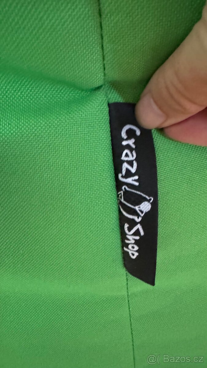 Sedací vak - zelený - 2